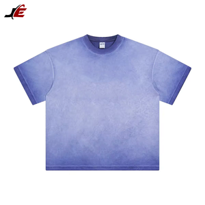 T-shirt surdimensionné délavé à l'acide 100% jersey de coton pour homme - Product Image 4