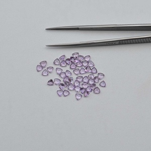 พลอยอเมทิสต์สีชมพูธรรมชาติขนาด3มม. ประดับด้วยพลอยแอเมทิสท์พลอยแฟรนซ์แบบ DIY สำหรับทำเครื่องประดับ - Product Image 2