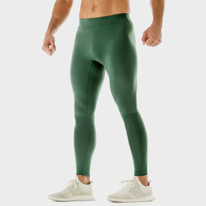 <b>Men</b> Running <b>Tights</b> Best Quality Training Gym Leggings Customized <b>Mens</b> Workout <b>Compression</b> Elastic Waist Yoga Leggings - Product Image 3