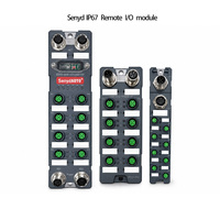 Módulo de E/S Remoto Industrial PLC IP67 Profinet EtherCAT EtherNet/IP, Bloque de E/S Distribuidas M12, Módulo de Entrada/Salida Digital y Analógica