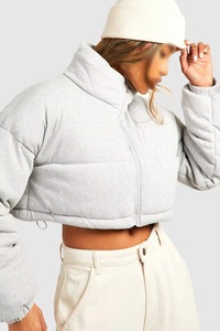Manteau d'hiver long à capuche pour femme avec logo personnalisé, doublure thermique douce et protection coupe-vent - Product Image 5
