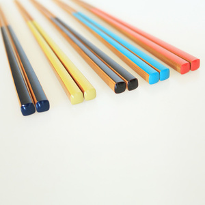 Custom Luxury Japanese Sushi Set Bamboo <b>Chopsticks</b> Cute Wooden Reusable Branded <b>Personalised</b> Wedding Gift Perfect Pair MANYO - Product Image 2