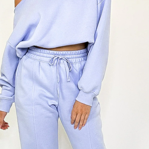 Winter Printed Shoulder Sorority Women Sweatshirt <b>Long</b> Sleeve Ribbed Cuffs Raw Hem Casual Streetwear Pullover <b>Matching</b> Set Greek - Product Image 6