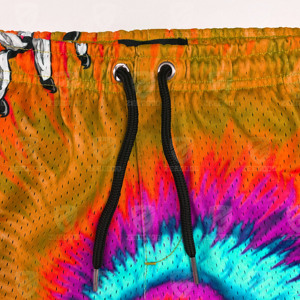 Pantalones Cortos Deportivos Casuales de Poliéster de Alta Calidad al por Mayor, Pantalones Cortos de Baloncesto con Estampado por Sublimación para Hombre - Product Image 3