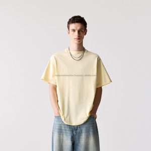 T-shirt à la mode de haute qualité à bas prix 100% Polyester ou matériel personnalisé T-shirts pour hommes avec votre logo à col rond - Product Image 1