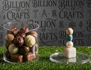 Pot de rangement personnalisé en acrylique transparent, boîte à bonbons, boîte cadeau pour mariage, pour gâteaux, biscuits, sucre, desserts - Product Image 2