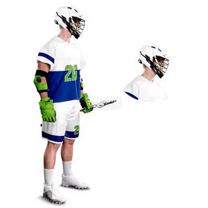 <b>Elite</b> Lacrosse Uniform Custom Sublimated Team Jersey Set Performance Fit Breathable Sportswear OEM Wholesale Manufacturer Pro - Product Image 1