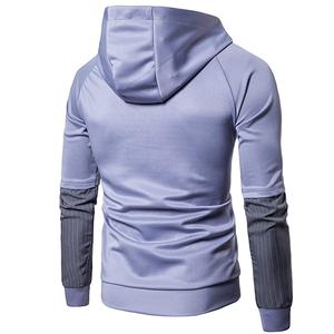 Pull-over en molleton à manches longues pour hommes, nouveau Design, sweat-shirt décontracté avec poche kangourou, - Product Image 4