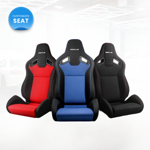 Comfort Speedster <b>Fabric</b> Gaming Seat Ergonomic High Back <b>Reclining</b> Computer Racing <b>Chair</b> Heavy Duty Swivel Armrest Desk - Product Image 2