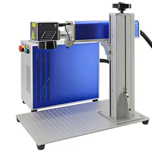 Rotary Rotating Marker Laser Engraved Machine Portable Fiber Laser Marking Machine for metal