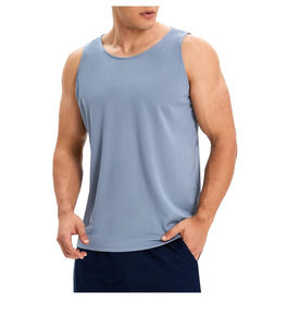 Camisetas Deportivas Personalizadas para Hombre, de Spandex y Algodón, Tejidas, Ecológicas, de Secado Rápido, Anti-Pilling, Transpirables, para Gimnasio, para Correr - Product Image 1
