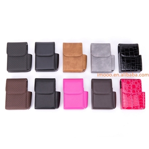 Portasigarette Originale in PU a Prezzo di Fabbrica, Contiene 20 Sigarette, Accendino a Gas, Astuccio per Sigari, Gadget per Uomini Fumatori - Product Image 3