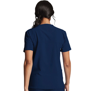 Nouveau design – Haut d'allaitement confortable à col en V pour femme, avec deux poches, en jersey uni – Vente en gros - Product Image 3