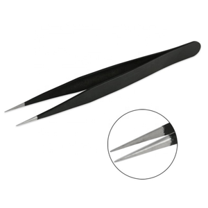 6PCS Professional Stainless Steel Tweezers Set for Eyelash Eyebrow Isolation Blackhead Removal Precision Beauty <b>Tool</b> Kit - Product Image 1