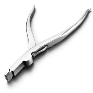 Pinzas de sujeción de placas óseas de acero inoxidable WORLD PRECISION SURGICAL, de tres puntas con acción de resorte, para cirugía general. - Product Image 3