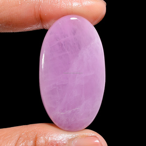 หิน kunzite สีชมพูหยาบคริสตัลจากธรรมชาติเจียระไนแบบหลังเบี้ยแบบดิบได้รับการรับรองจากบุคคลที่สามสำหรับการทำเครื่องประดับ - Product Image 3