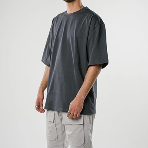 Nouveau T-shirt Homme Slim Fit Col Rond Imprimé Personnalisé Tissu Polyester/Coton Écologique Séchage Rapide Respirant - Product Image 4