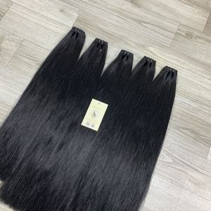 ผมดิบ100% ยังไม่ผ่านการทำผมสีดำเป็นมัดผมคนเวียดนามจากโรงงาน - Product Image 6