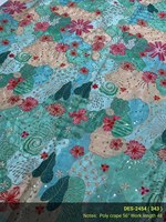Tissu imprimé 100% polyester pour la confection de kurtas pour hommes, matière textile pour vêtements de mode