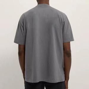 Camiseta de Hombre con Hombros Caídos, Nueva Moda, Precio Económico OEM, Súper Calidad, Transpirable, Logotipo/Colores Personalizados - Product Image 2