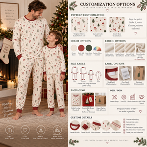 Pyjamas de Noël Assortis pour la Famille – Fournisseur en Gros – Ensemble Pyjama de Noël pour Femme – Vêtements de Nuit pour Femme - Product Image 4