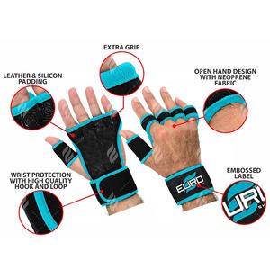 Gants de musculation les plus vendus, fabriqués en néoprène, offrant une prise en main sécurisée, des paumes rembourrées et un soutien du poignet réglable - Product Image 6