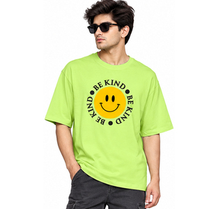 T-shirts formels surdimensionnés de haute qualité, personnalisés, en coton et fibre de bambou, pour hommes et femmes, OEM ODM, vente en gros, écologiques - Product Image 1