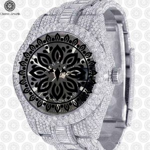 Charm Jewells Luxury Stainless Steel <b>Watch</b> 38mm Round Dial Sapphire Crystal Quartz Movement Analog Women's Fashion Design - Product Image 2