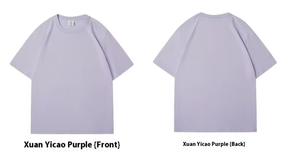 T-shirt à manches longues en coton 230g de haute qualité, coupe oversize, col tombant, personnalisable avec logo, pour hommes/femmes, vente en gros, design vierge - Product Image 4