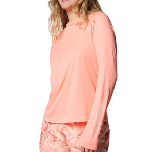 Hoodie de pêche haute performance en polyester et élasthanne, style streetwear, couleur unie, pour femmes - Product Image 3
