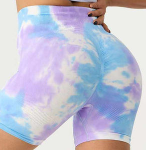 Shorts Deportivos para Mujer con Bolsillos, Cintura Alta, Spandex, para Correr, Yoga, Leggings Sin Costuras, Cintura Alta, BY BS 2026 - Product Image 3