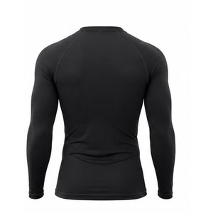 Camiseta Deportiva sin Mangas para Hombre, Protección UV UPF50+, Secado Rápido, Compresión, 100% Poliéster, 140g, Color Negro - Product Image 6