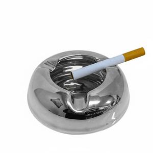 Cendrier carré en métal de qualité supérieure, finition argentée polie avec motif floral gravé orné, pour usage extérieur et domestique - Product Image 5