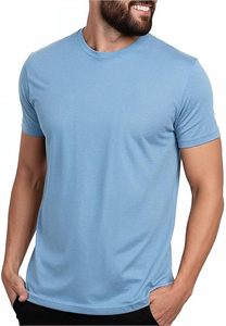 T-shirts unis en gros, impression de logo personnalisée en vrac, fabricant de t-shirts en coton doux, t-shirts personnalisés OEM - Product Image 3