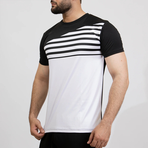 T-shirts Pro Club pour hommes, coton lourd, manches courtes, col rond, 220 GSM, t-shirts personnalisés pour le fitness et le jogging - Product Image 5