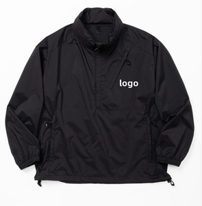 New Arrival 2026 Loose Fit StandUp <b>Jacket</b> for Spring Autumn, Custom Logo Unisex Outdoor Sports Windbreaker with Reflective Strip - Product Image 5