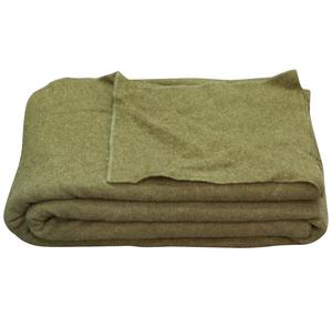 Blue Quilted 100% Wool Sofa <b>Throw</b> Solid Plush <b>Bed</b> Cover Four Seasons Home Travel Camping Made in China - Product Image 3