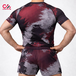 Conjunto de 2 Piezas de Ropa Deportiva de Compresión para Hombre, Camuflaje, Secado Rápido, Estampado a Color, Camiseta de Manga Larga y Pantalones - Product Image 5