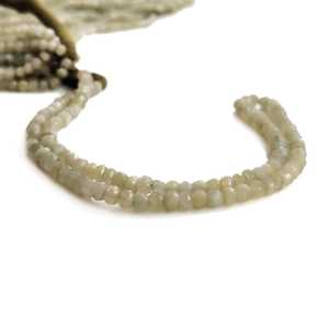 Cuentas de Aventurina Verde Natural Facetadas en Forma de Rondelle para Joyería, Hilo de Piedras Sueltas - Product Image 5