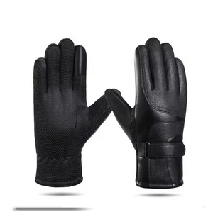 Guantes de Motocicleta con Pantalla Táctil, de Cuero, Anticolisión, para Carreras, de Buena Venta - Product Image 4