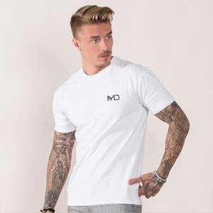 เสื้อยืดผู้ชายไซส์ใหญ่ปักลายแบบกำหนดเอง ผ้าฝ้าย 100% สไตล์วินเทจ เสื้อยืดหนาน้ำหนักมากสำหรับผู้ชาย เสื้อผ้าขายส่ง - Product Image 3