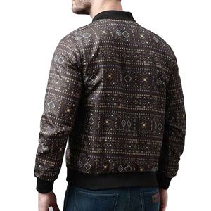 Chaquetas para Hombre, Diseña la Tuya Propia, Precio Accesible, Estilo Nuevo, Parche Bordado, Chaqueta Bomber Lisa de Color Liso para Hombre - Product Image 4