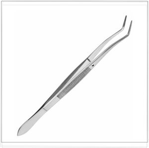 แหนบปลายหยักมุมฉาก 16 ซม. ยี่ห้อ Meriam CE ISO Certified สำหรับงานทันตกรรมและศัลยกรรม ใช้สำหรับคีบสำลีและวัสดุอื่นๆ อุปกรณ์ผ่าตัดพื้นฐาน - Product Image 6