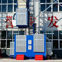 Ascenseur de chantier pour passagers et marchandises avec certification CE