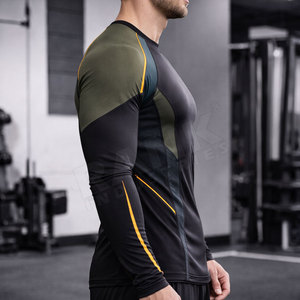 Pakistan Best Manufacturer Made Men Rash Guards Best Material Made Low Price Men Rash Guards - Product Image 6