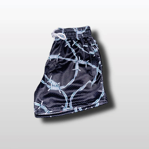 Double <b>Layer</b> Sublimation Plain Polyester Street Wear Sets 5 Inch Inseam Gym Printed Basketball Men Mesh Shorts - Product Image 3