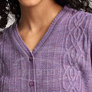 Vente en gros de pulls faits sur mesure tissu en coton dernier style de pulls pour femmes en stock chandails pour femmes - Product Image 4