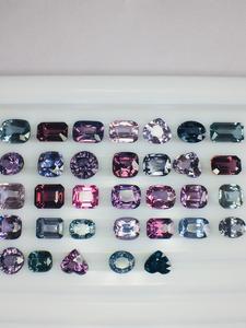 Piedras Preciosas Naturales de Espinela Multicolor Certificadas por IGI de Calidad AAA, Origen Ceilán, 50 Quilates, 7-10 mm, Corte Mixto para Joyería, Precio Económico - Product Image 4