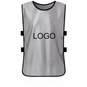 Unisex Yellow Sleeveless Mesh Sports Vest Round Neck Breathable Polyester <b>Training</b> Jersey for Adults All Seasons - Product Image 2