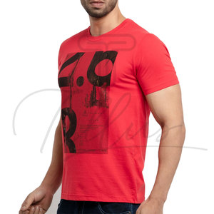 Camisetas Extra Grandes de Felpa 100% Algodón para Hombre, Diseño de Última Moda, Colores Personalizados, Cuello Redondo, Secado Rápido y Transpirable, Ropa Casual - Product Image 4